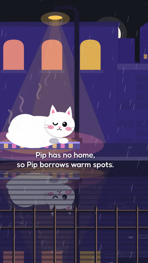the film "Homeless cats need a home and why", final